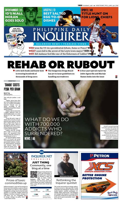 phil inquirer|phil daily inquirer news today.